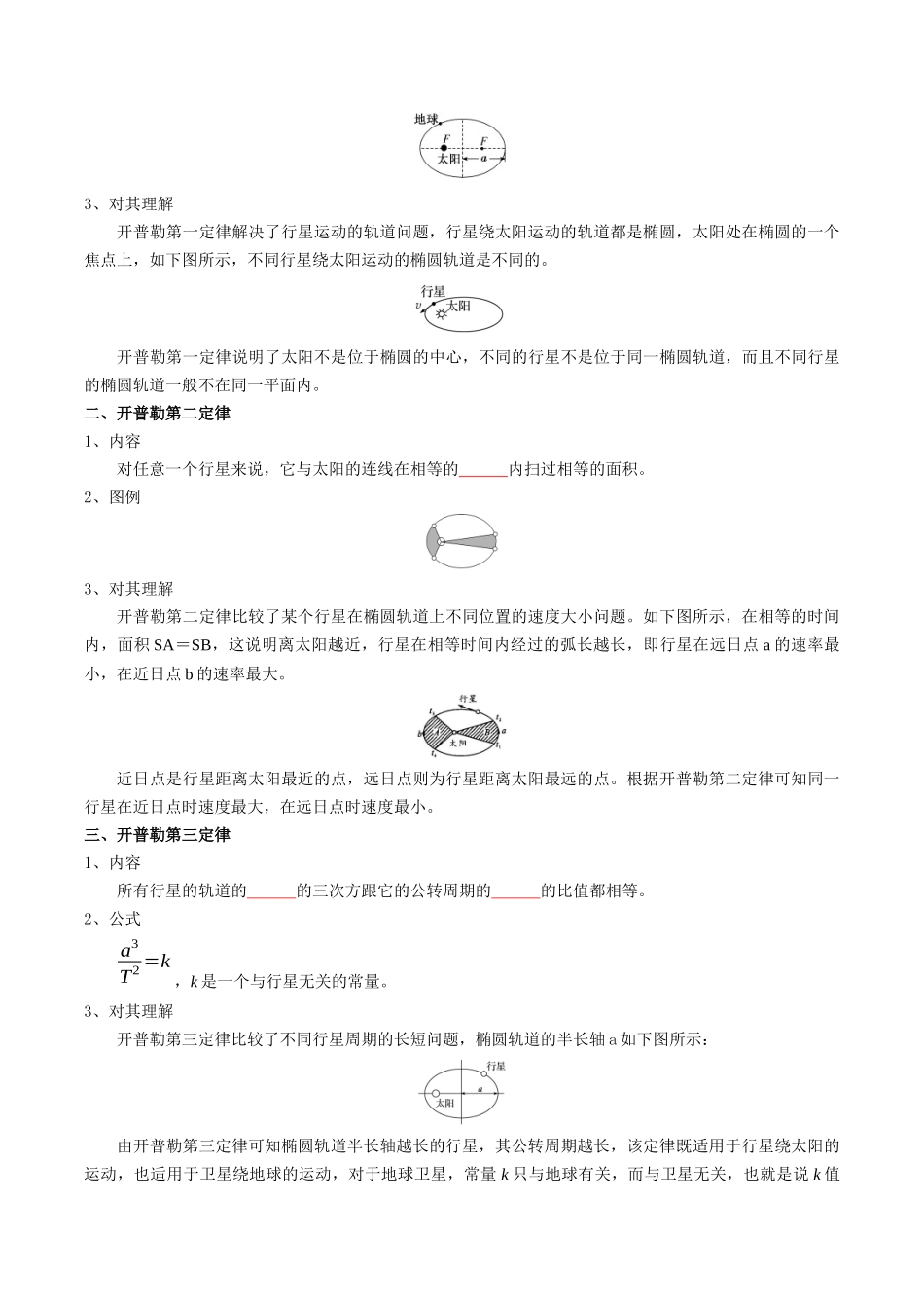 专题06  万有引力与航天（学生版）.docx_第3页