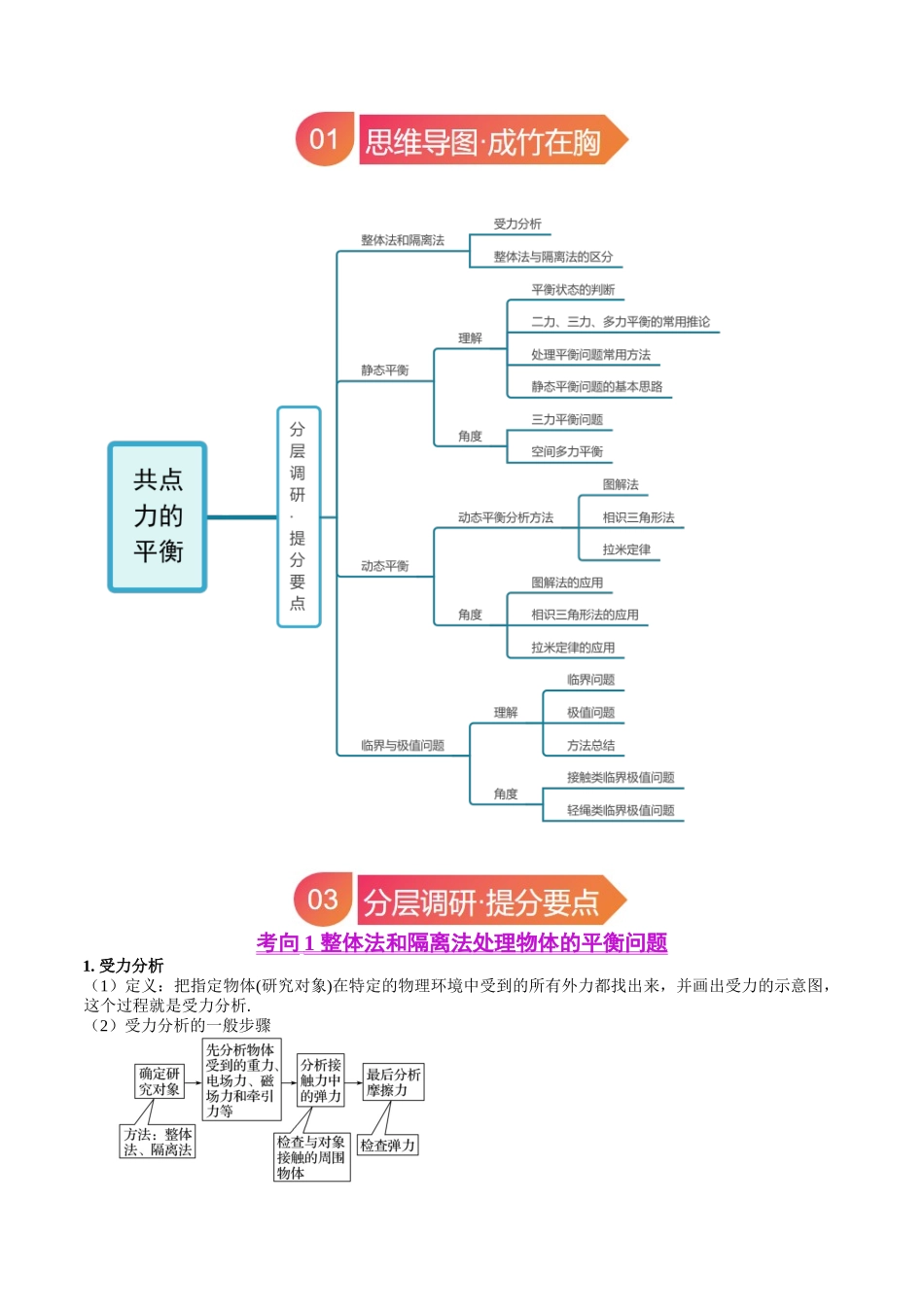 专题07 共点力的平衡(教师版).docx_第2页