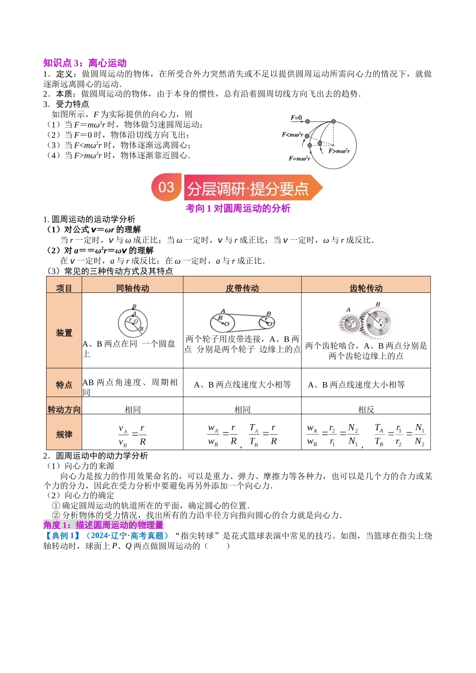 专题16 圆周运动（学生版）.docx_第3页