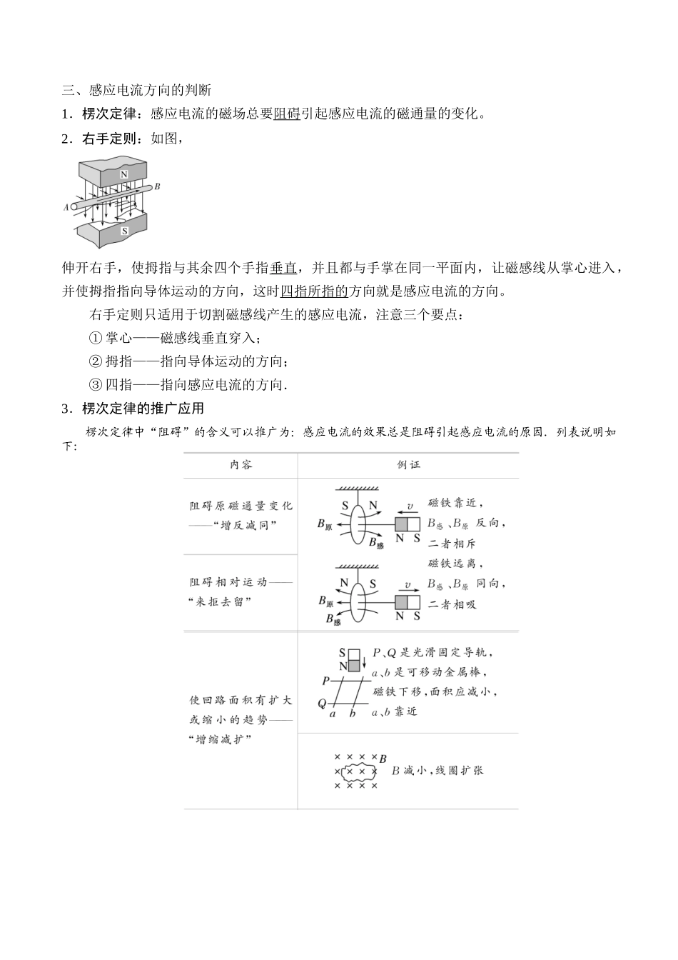 13.1电磁感应现象楞次定律(原卷版)高考一轮复习100考点100讲.docx_第2页