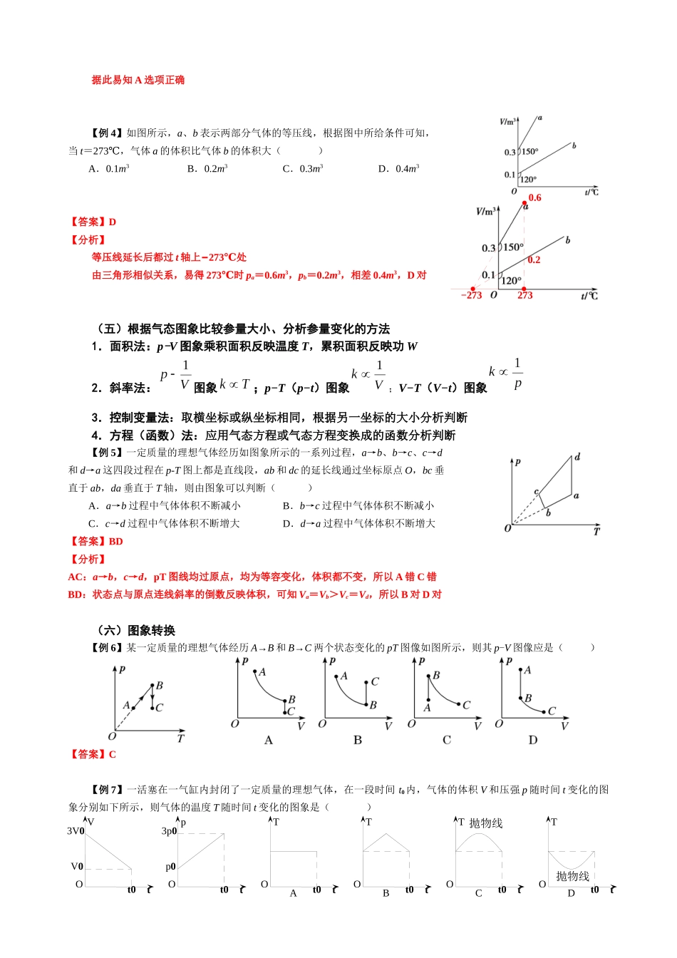 14.8 气态图象（第2课时）（教师版）.docx_第2页