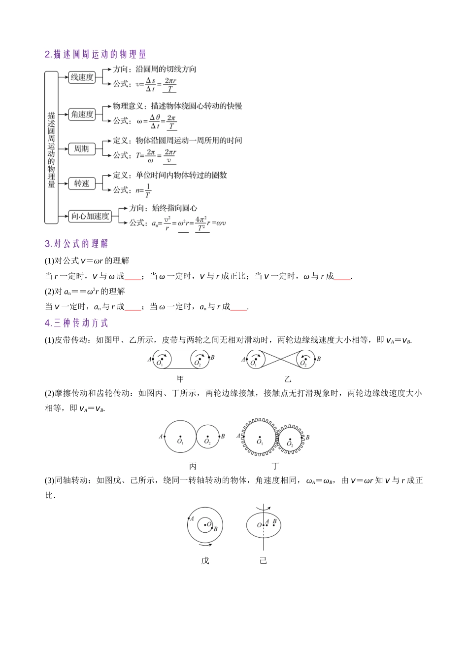 第3讲 圆周运动(学生版).docx_第2页