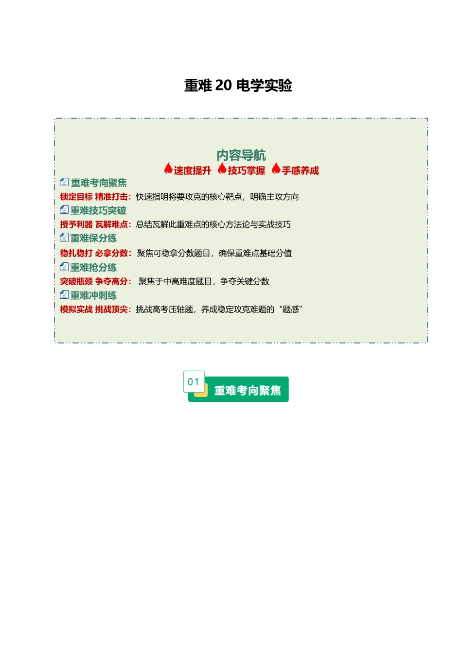 重难20 电学实验（重难专练）（黑吉辽蒙专用）（学生版）.docx_第1页