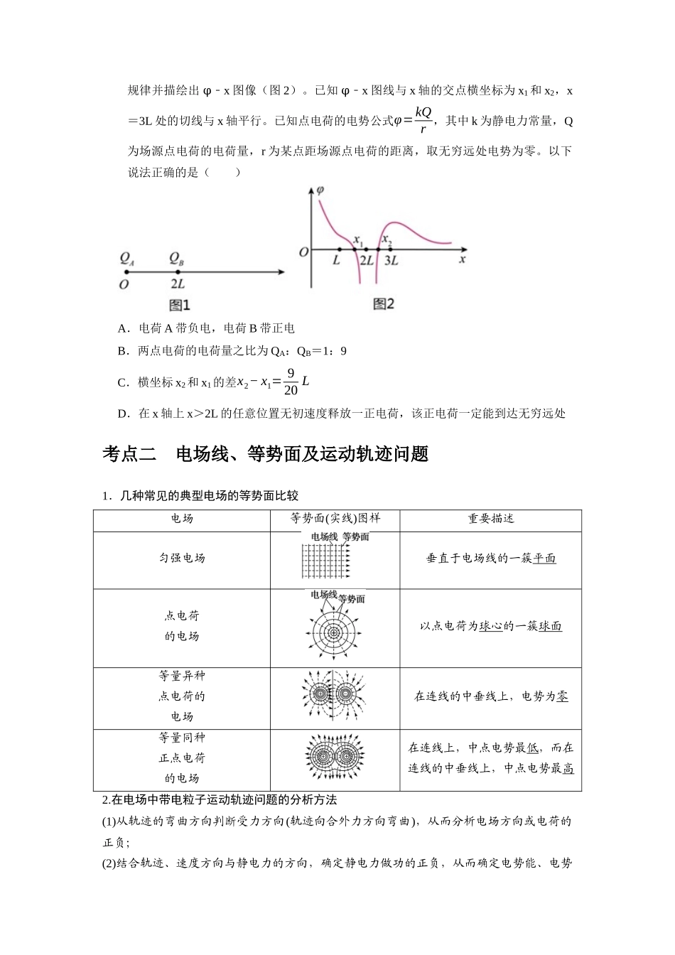 第17讲 电场能的性质(原卷版).docx_第3页