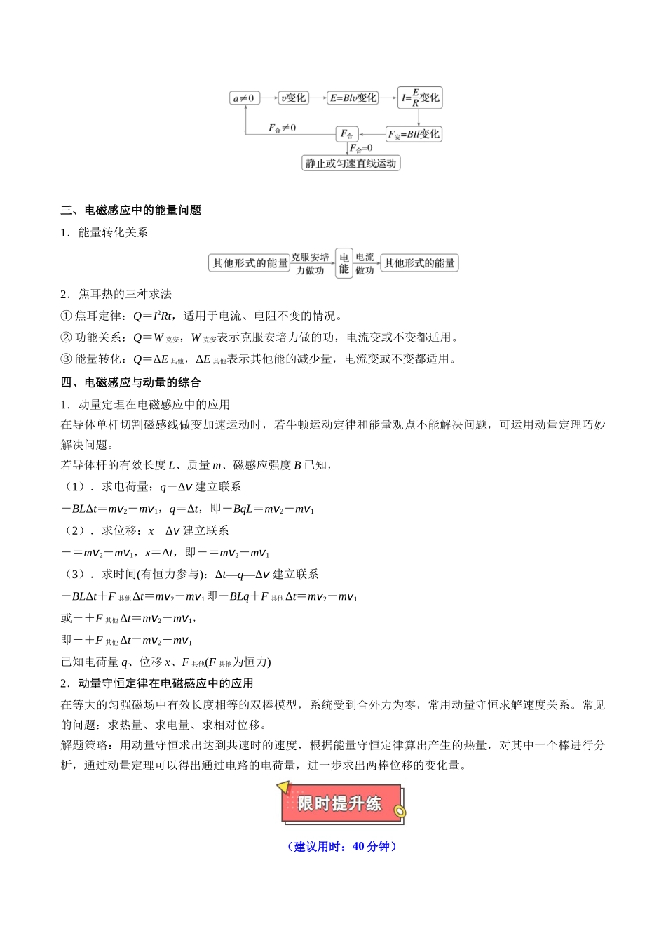 重难点13 电磁感应(原卷版).docx_第2页