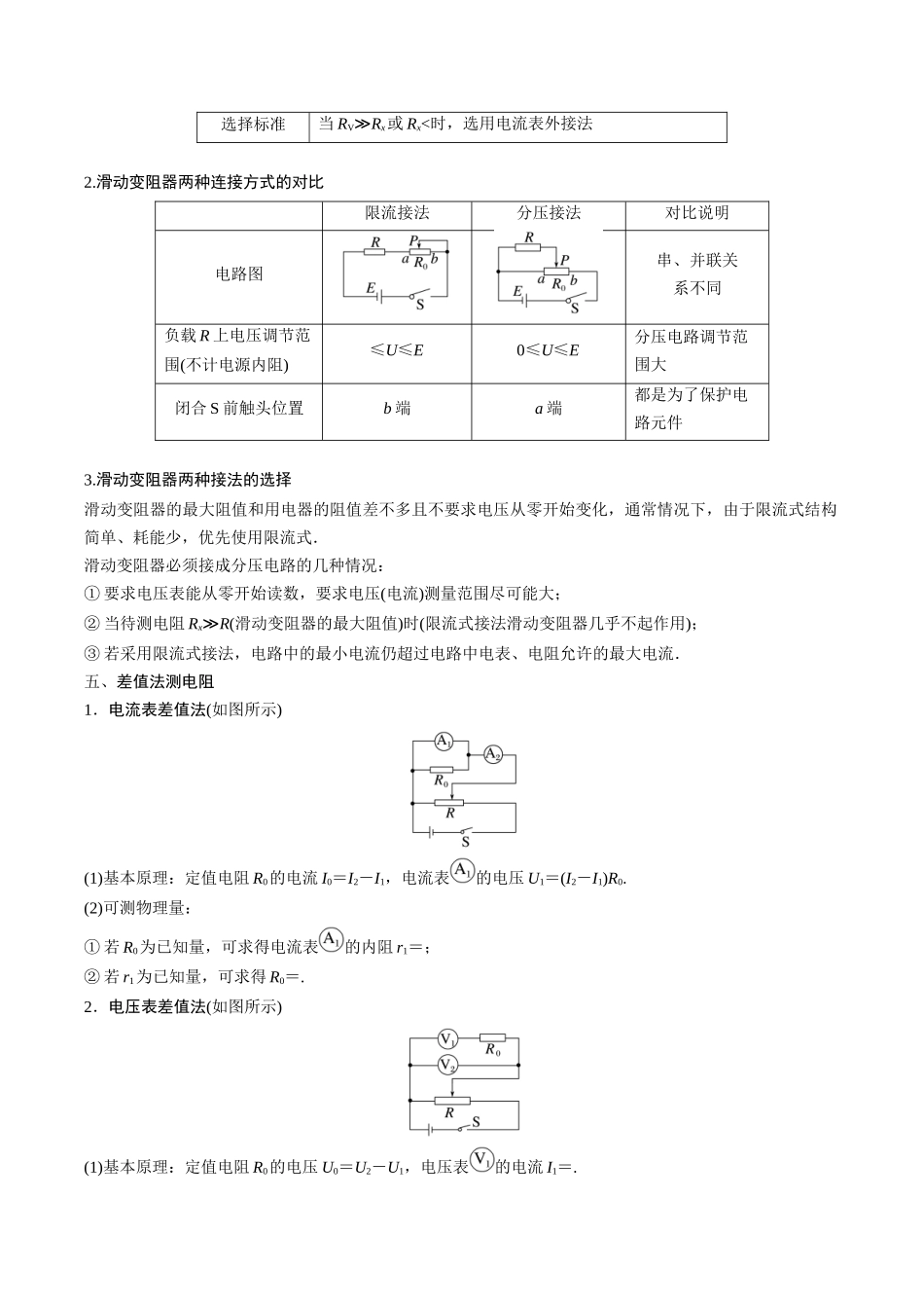 重难点15  电学实验（学生版）.docx_第3页