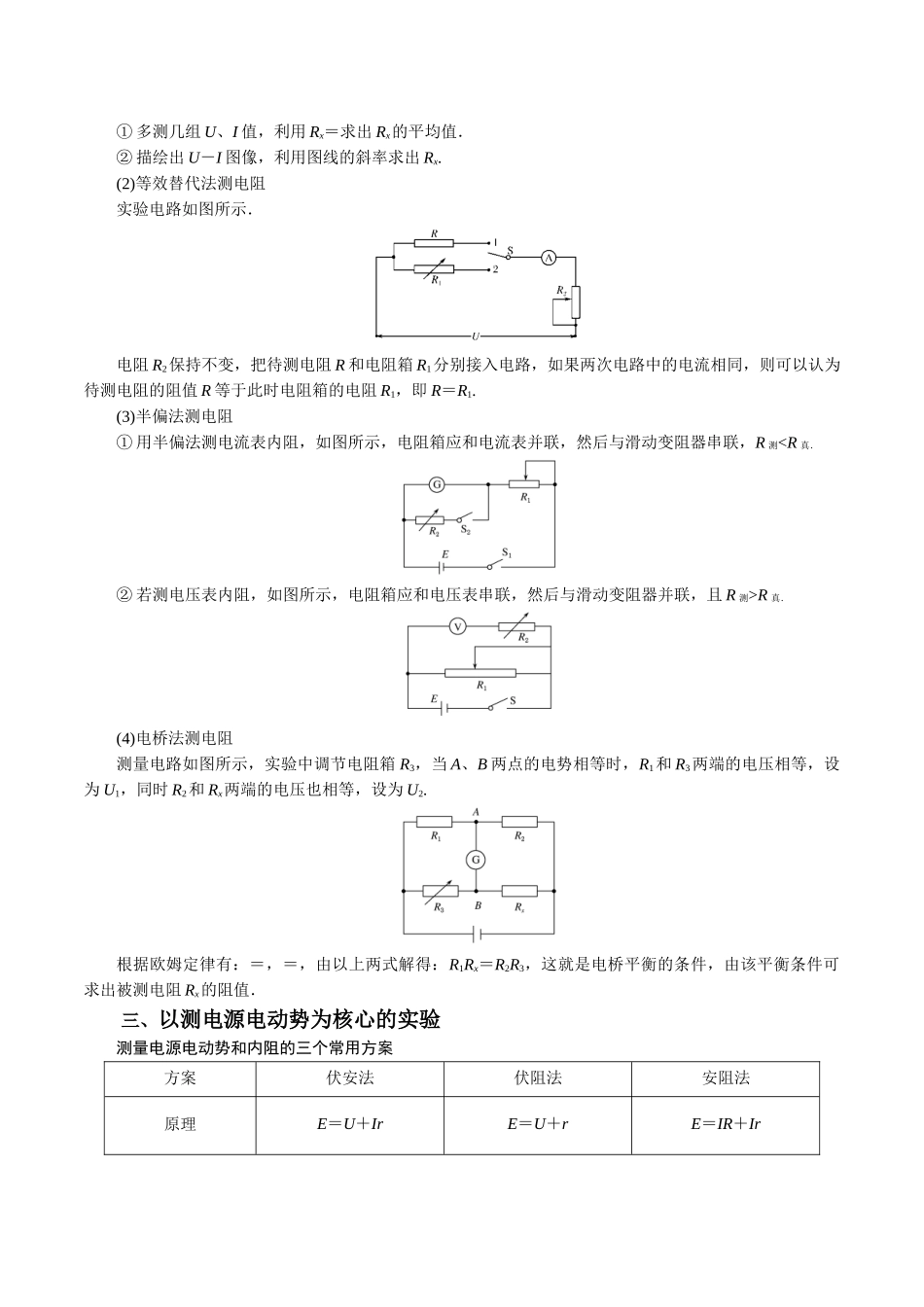 重难点18 电学实验(学生版)2025 .docx_第3页