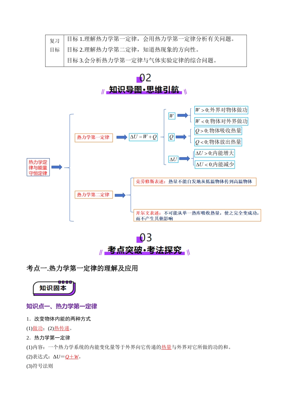 第65讲   热力学定律与能量守恒定律（讲义）（教师版）.docx_第2页