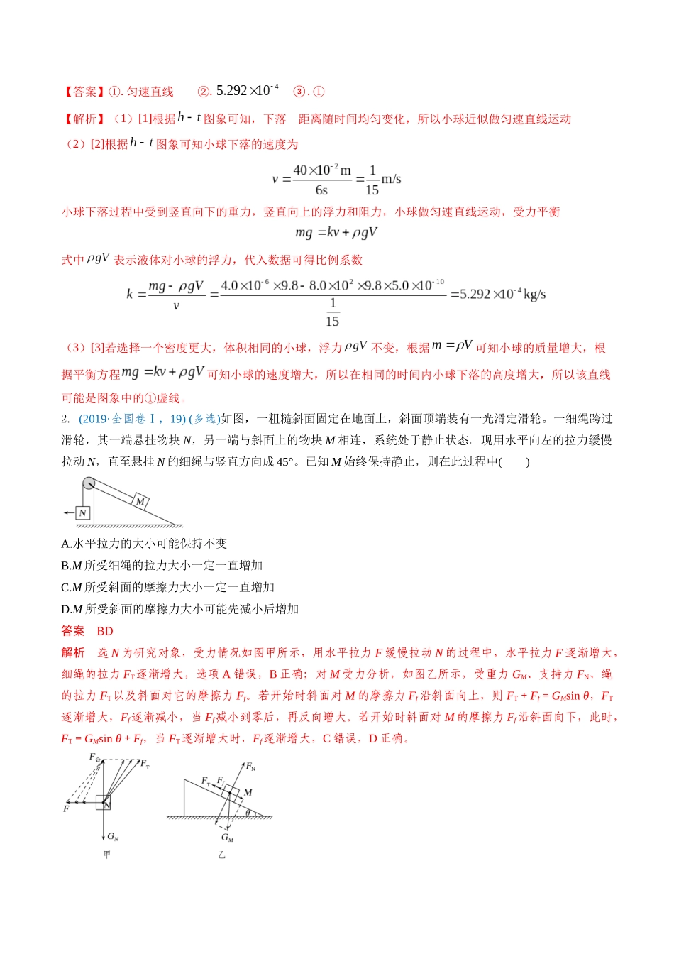 专题03 动态平衡及平衡中的临界问题(解析版).docx_第3页