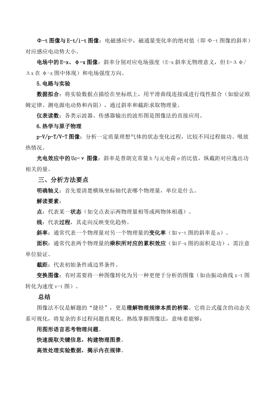 方法03 图像法在物理学中的应用（重难专练）（全国通用）（学生版）  .docx_第2页