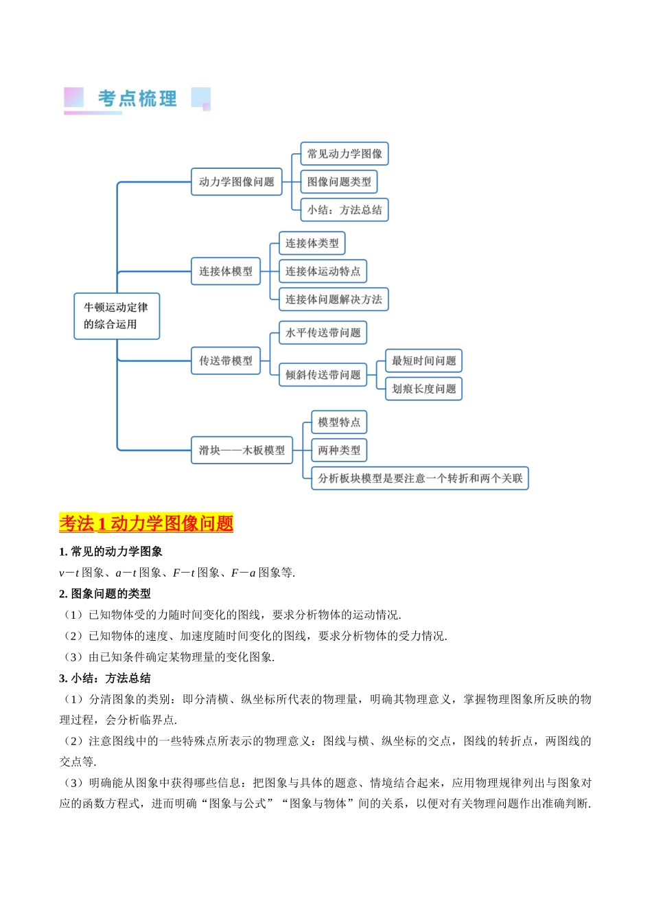 考点12 牛顿运动定律的综合运用(核心考点精讲精练)-备战2024年高考物理一轮复习考点帮(新高考专用)(原卷版).docx_第2页