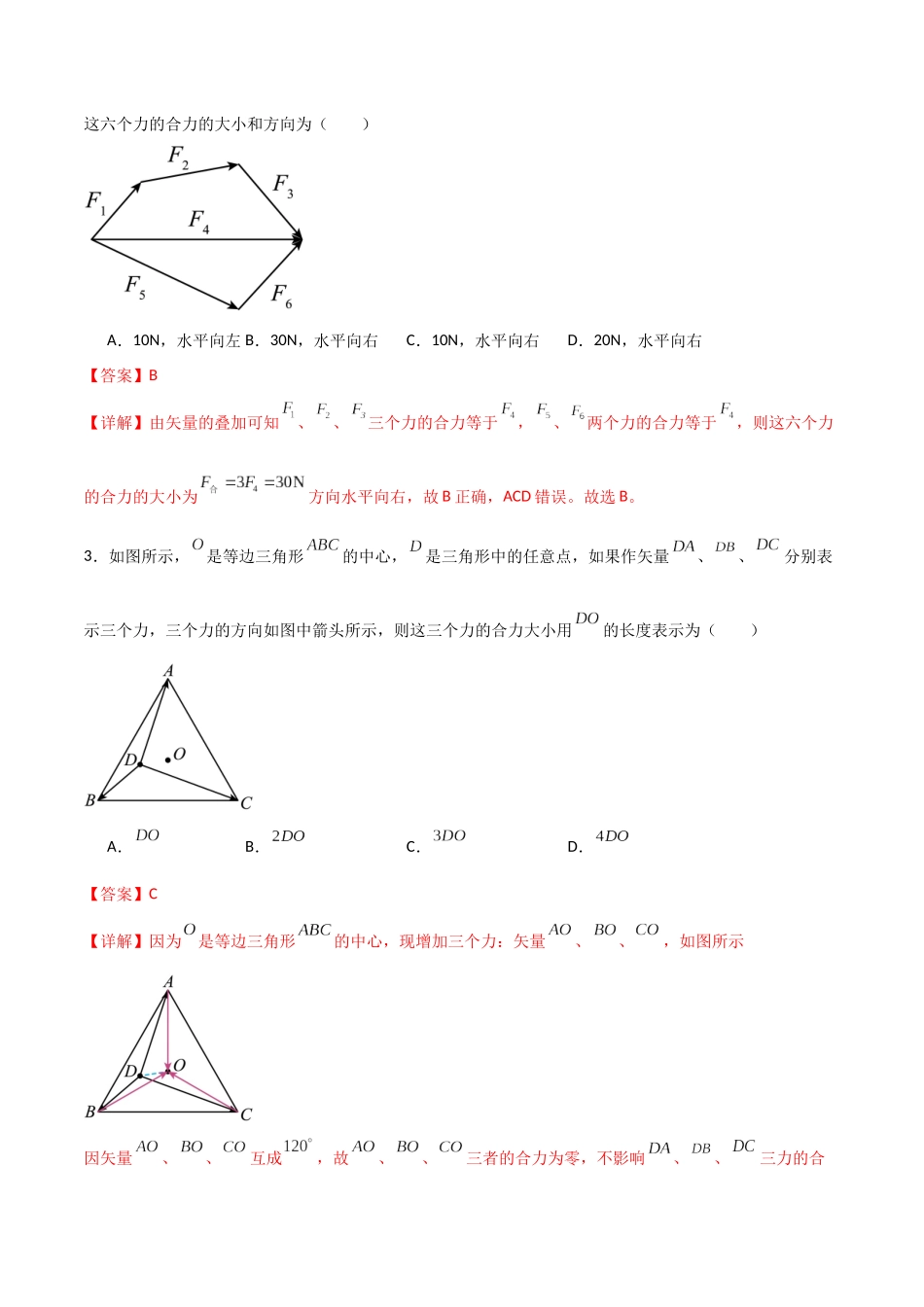 专题08 力的合成与分解(解析版).docx_第2页