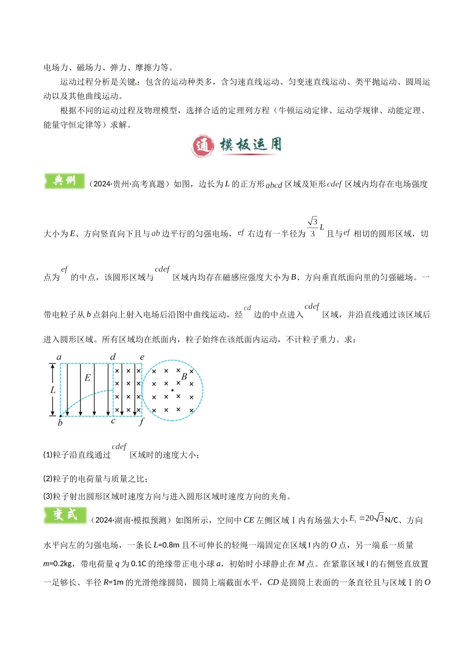 模板11-2 磁场(四大题型)(原卷版).docx_第3页