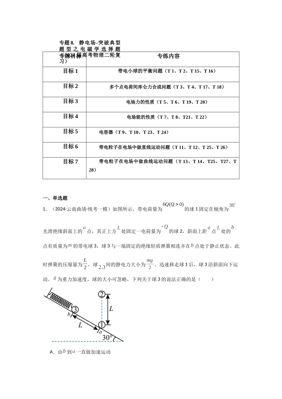 专题08+静电场(解析版).docx_第1页