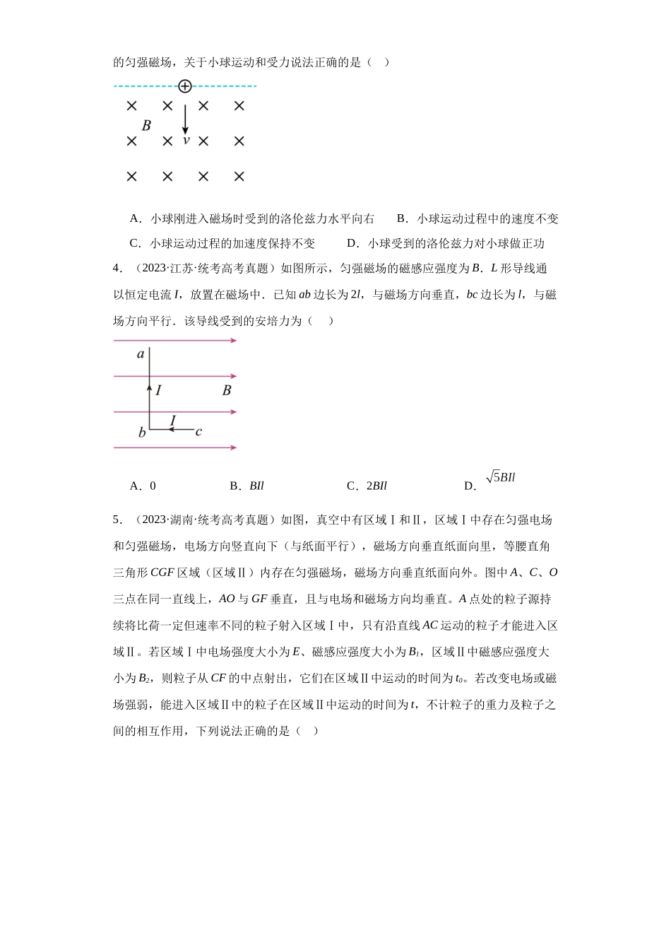 专题09 磁场 (学生版).docx_第2页