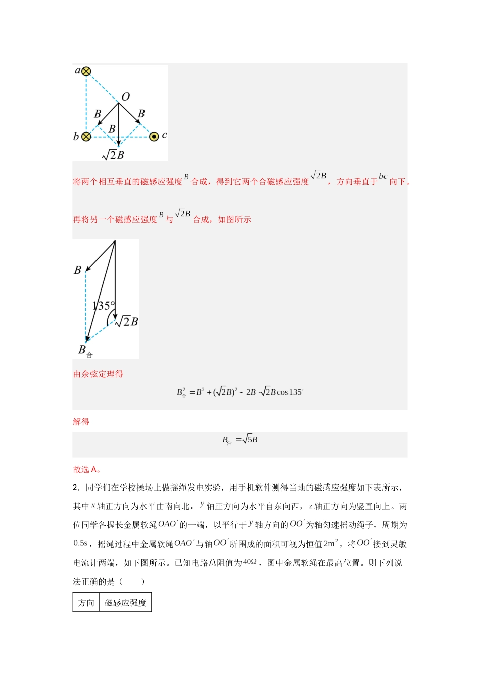 专题09+磁场（解析版）.docx_第2页