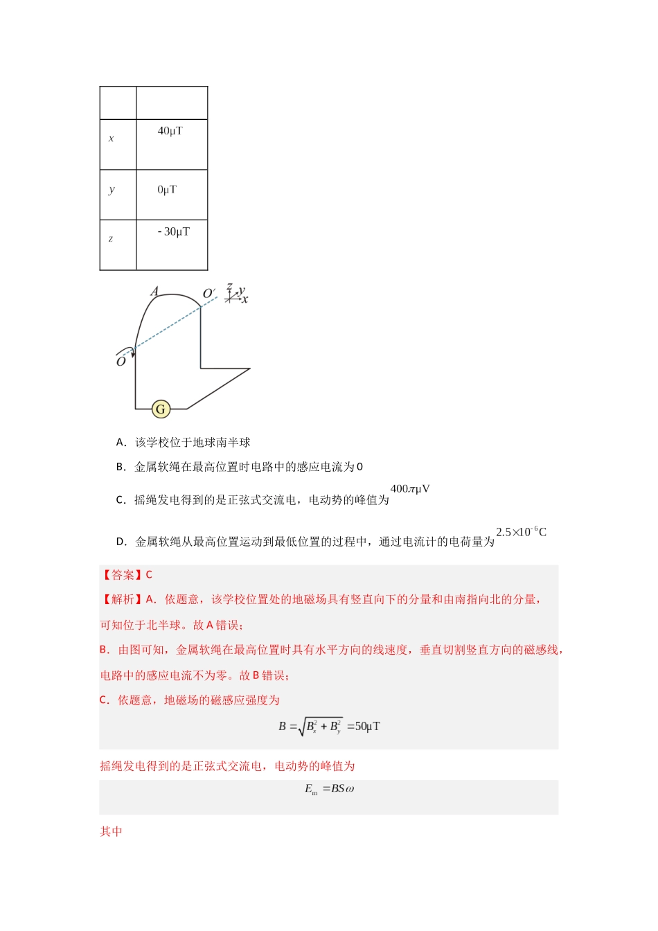 专题09+磁场（解析版）.docx_第3页