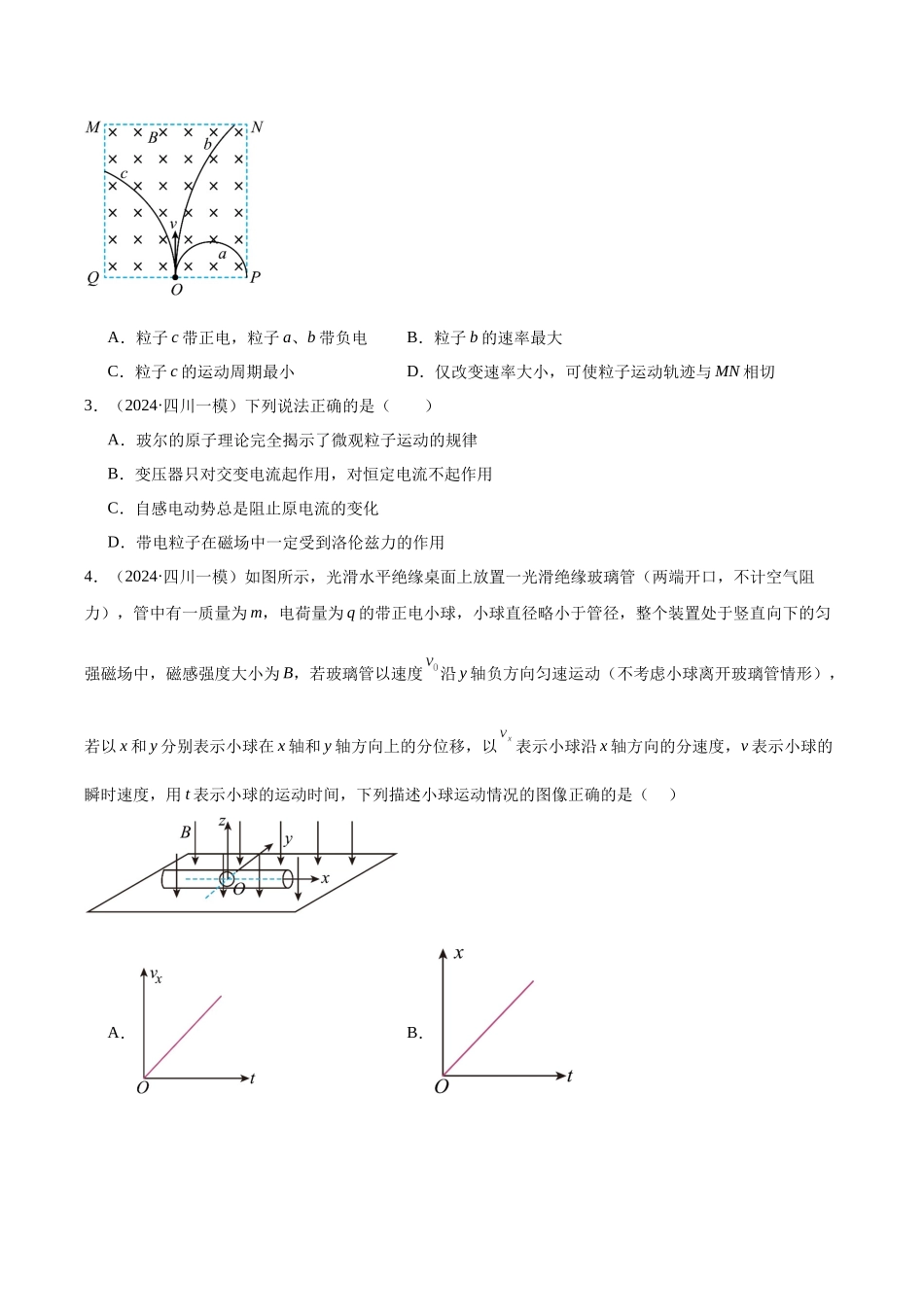 专题9 磁场和电磁感应（学生版）.docx_第2页