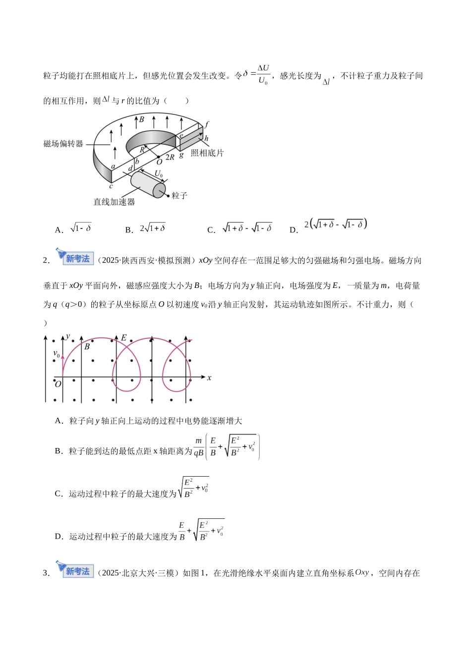 专题10 磁场 带电粒子在磁场中的运动（专题专练）（全国通用）（学生版）.docx_第2页