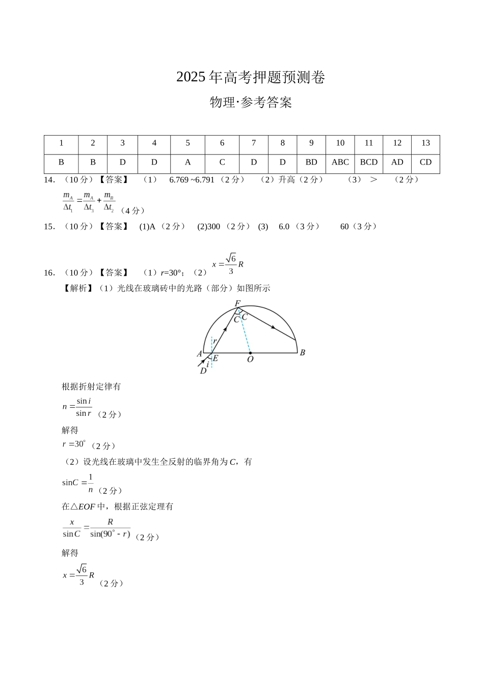 物理(海南卷02)(参考答案).docx_第1页