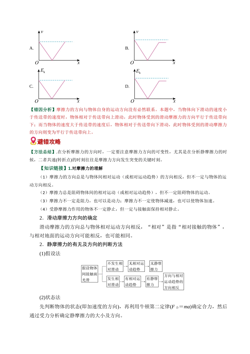易错01 力与物体平衡（8易错点错因剖析）（易错专练）（全国通用）（学生版）.docx_第2页