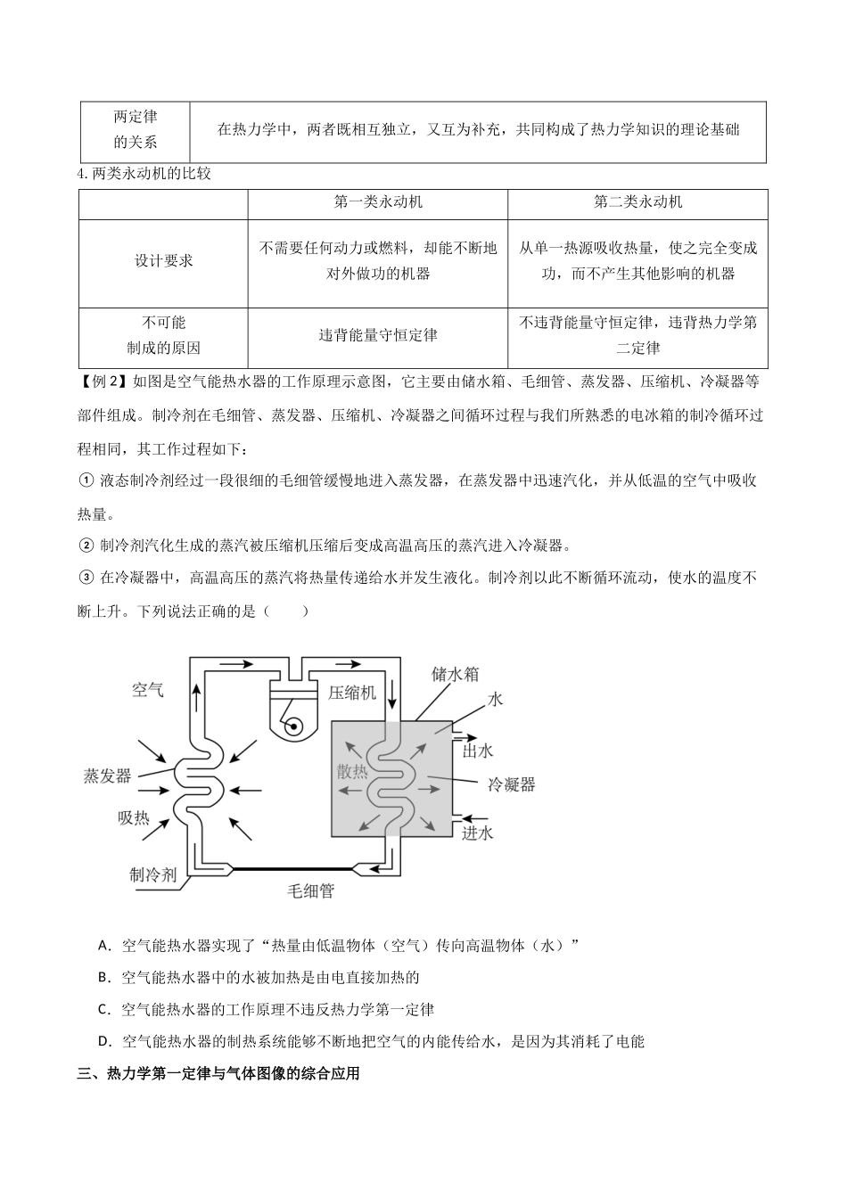 专题72 热力学定律的综合应用(原卷版).docx_第3页