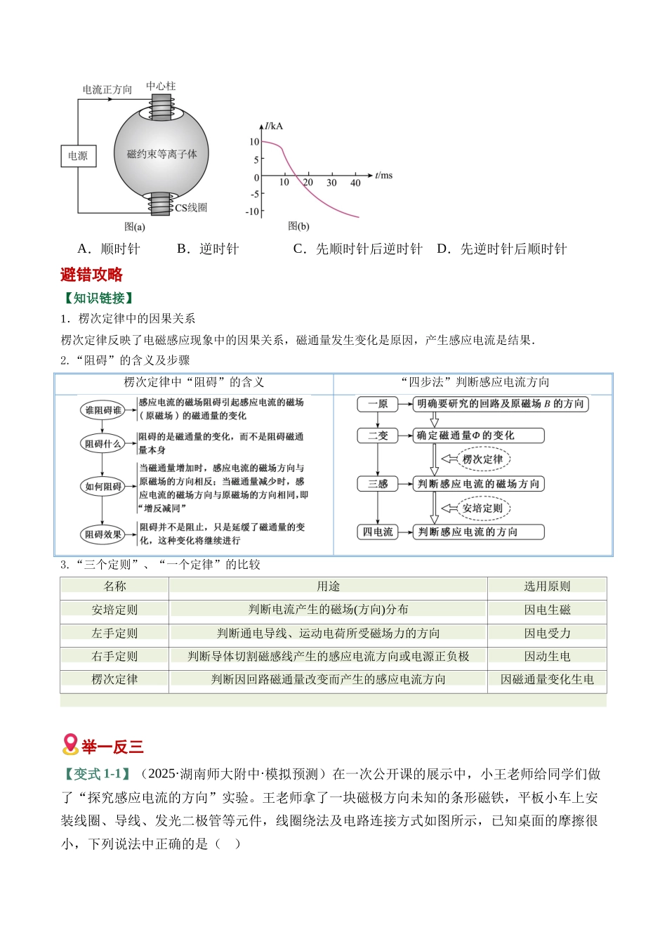 易错11 电磁感应（7易错点错因剖析）（易错专练）（全国通用）（学生版）.docx_第2页