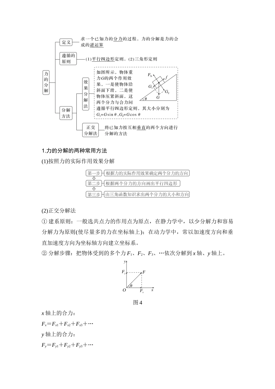 易错点2.3力的合成与分解(学生版).docx_第3页