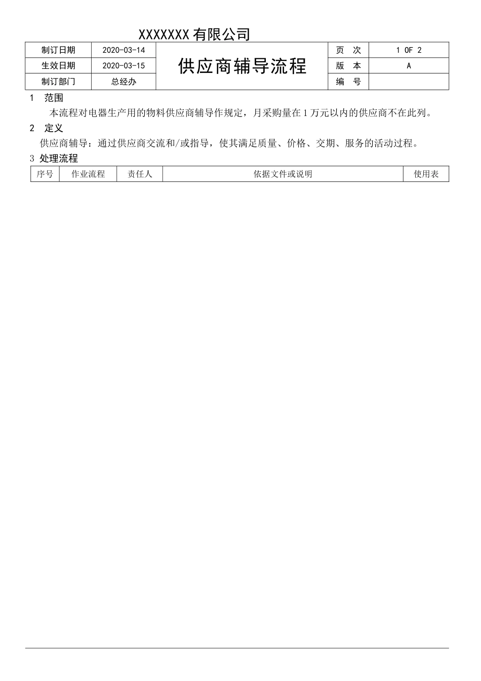 电器供应商辅导流程.doc_第1页