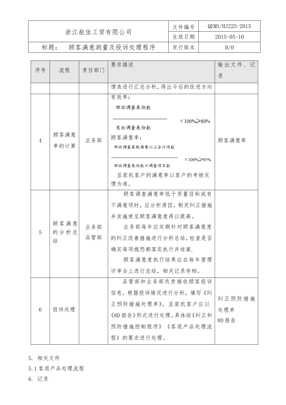 26顾客满意测量及投诉处理程序.doc_第2页
