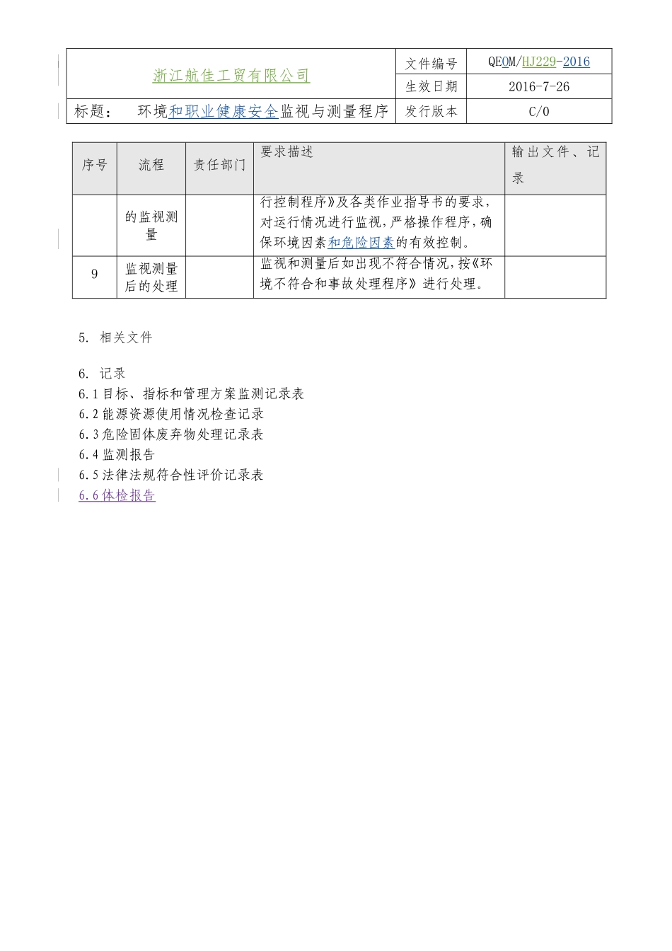 30HSE绩效监视与测量程序(三体系).doc_第3页