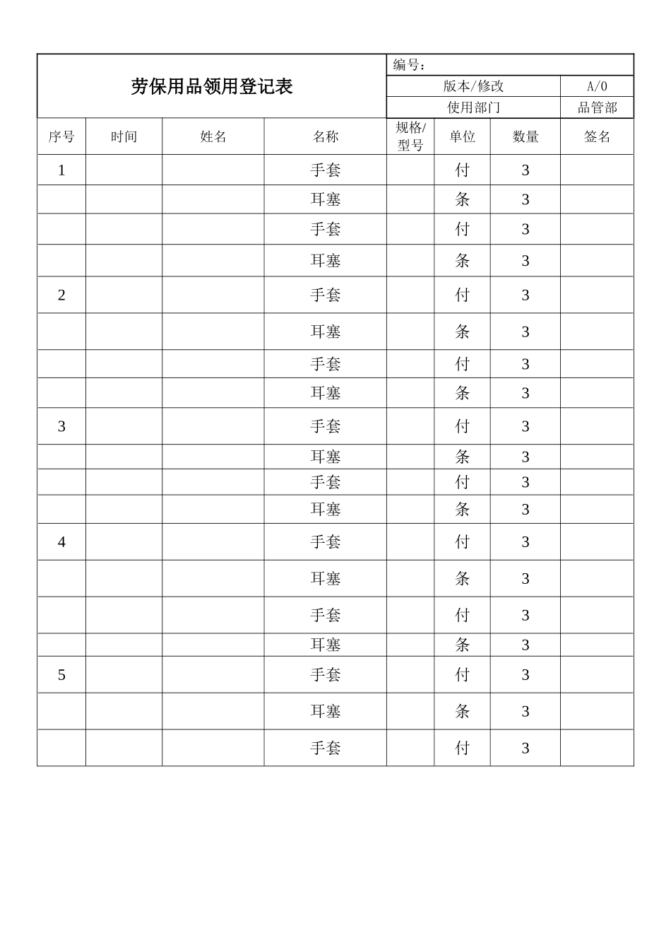 劳保发放记录表.doc_第1页