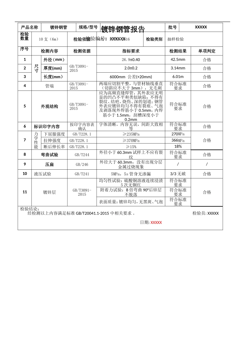 镀锌钢管报告.doc_第1页