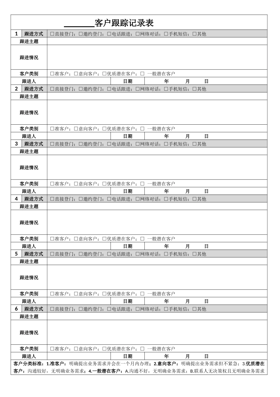 客户跟踪记录表.docx_第1页