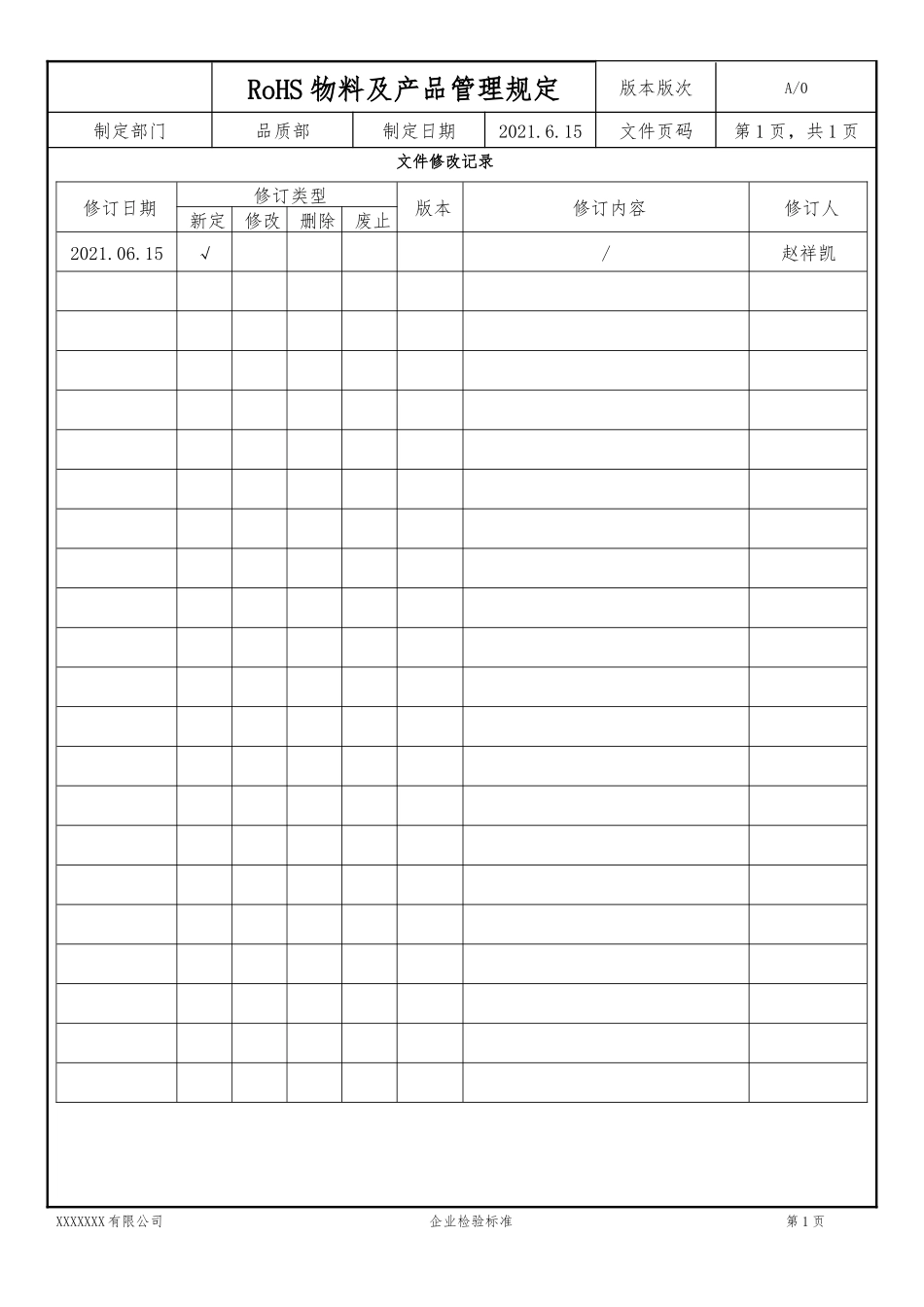 RoHS物料及产品管理规定.docx_第2页