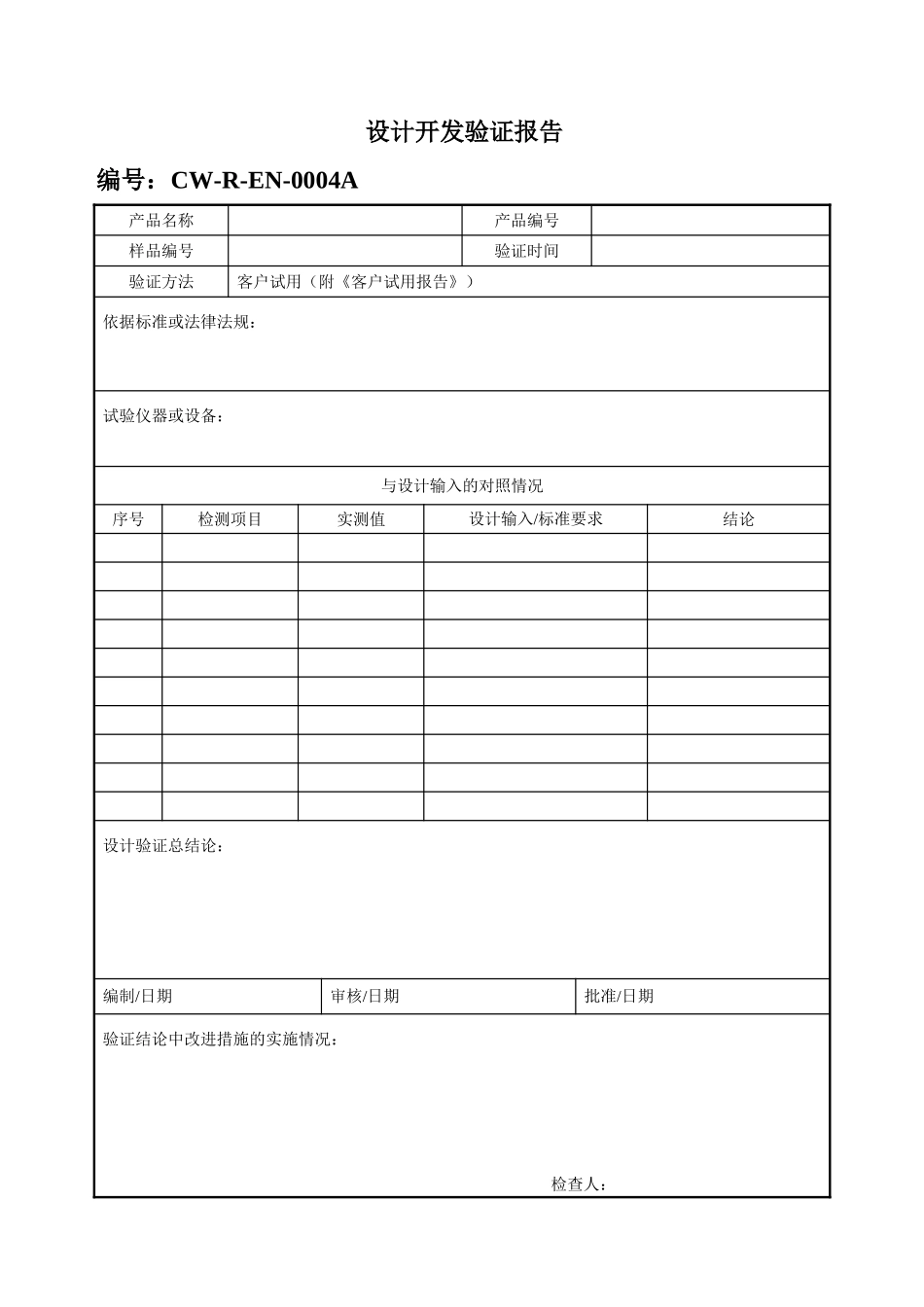 设计开发验证报告.doc_第1页