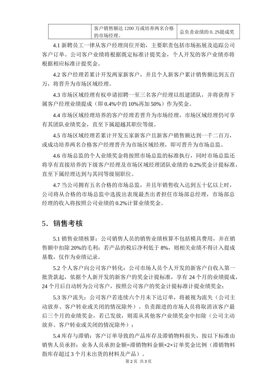 销售人员激励方案.docx_第2页