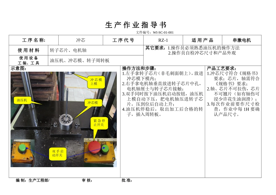 转子作业指导书.doc_第1页