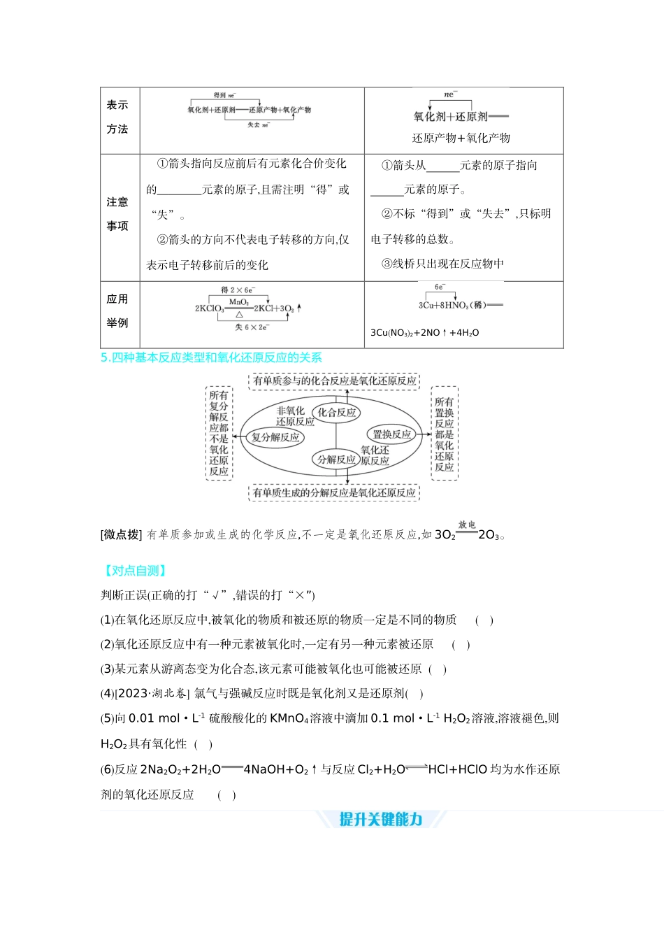 04第4讲氧化还原反应的基本概念和规律【正文】听课手册.docx_第2页
