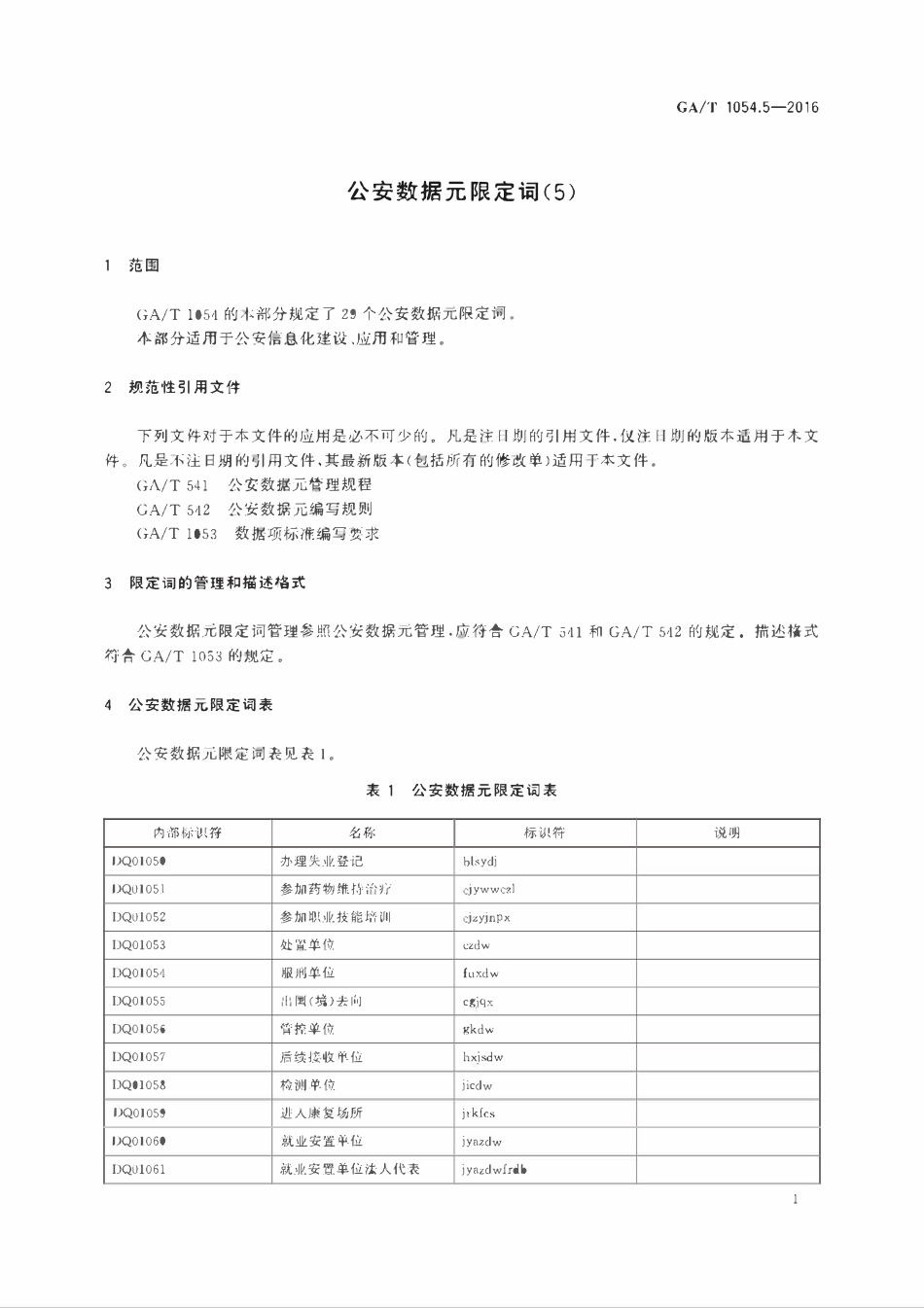 GAT 1054.5-2016 公安数据元限定词.pdf_第3页