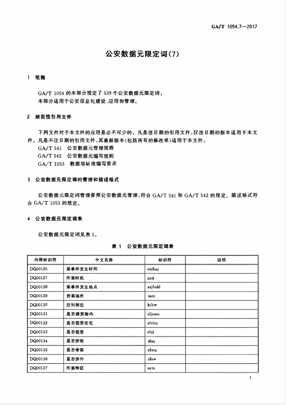 GAT 1054.7-2017 公安数据元限定词.pdf_第3页