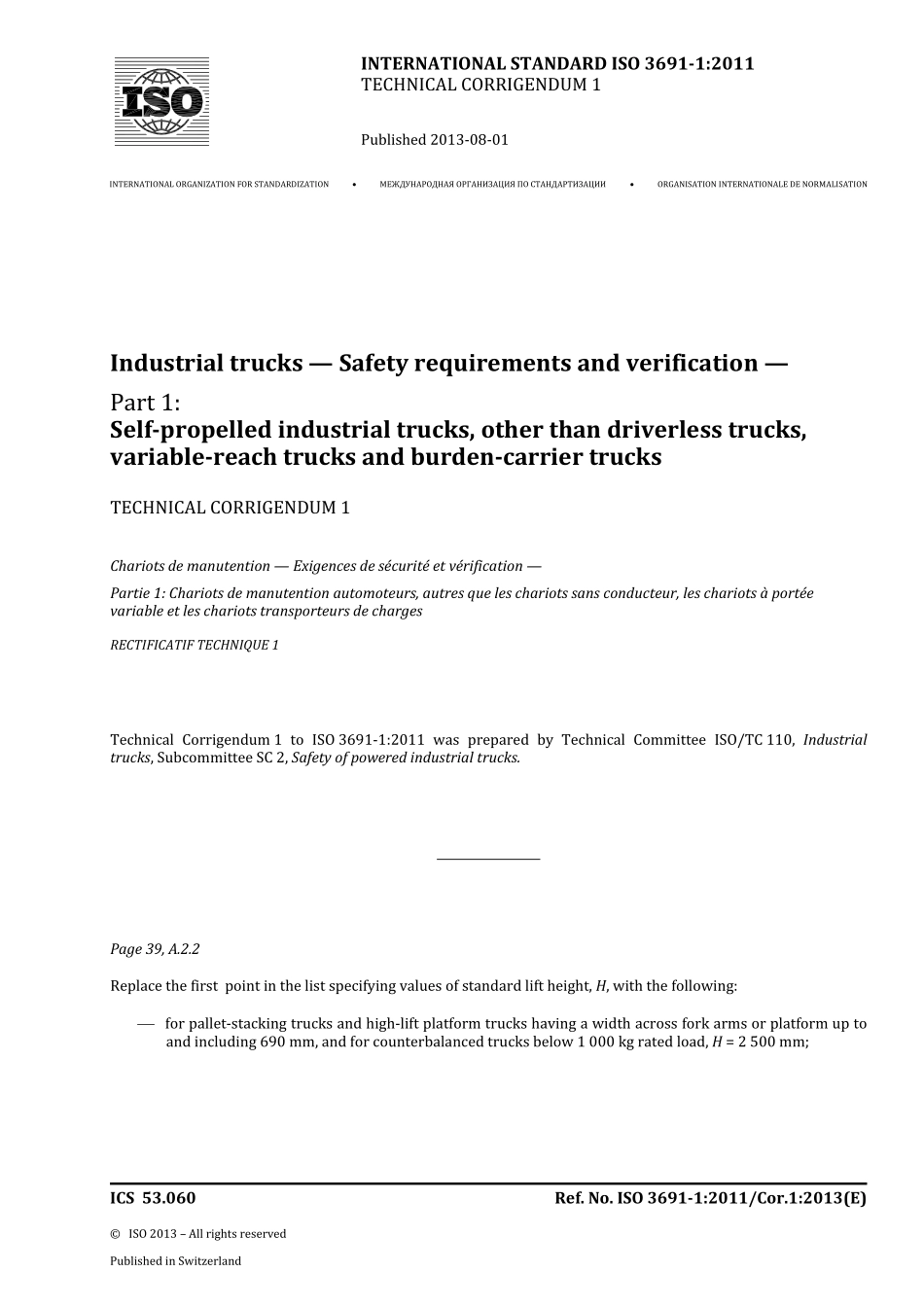 ISO 03691-1-2011 cor1-2013.pdf_第1页