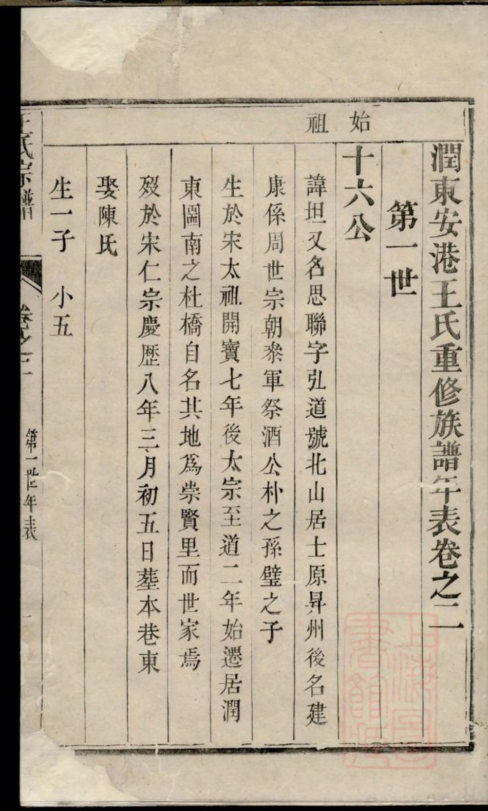 0628润东安港王氏重修族谱_002.pdf_第2页