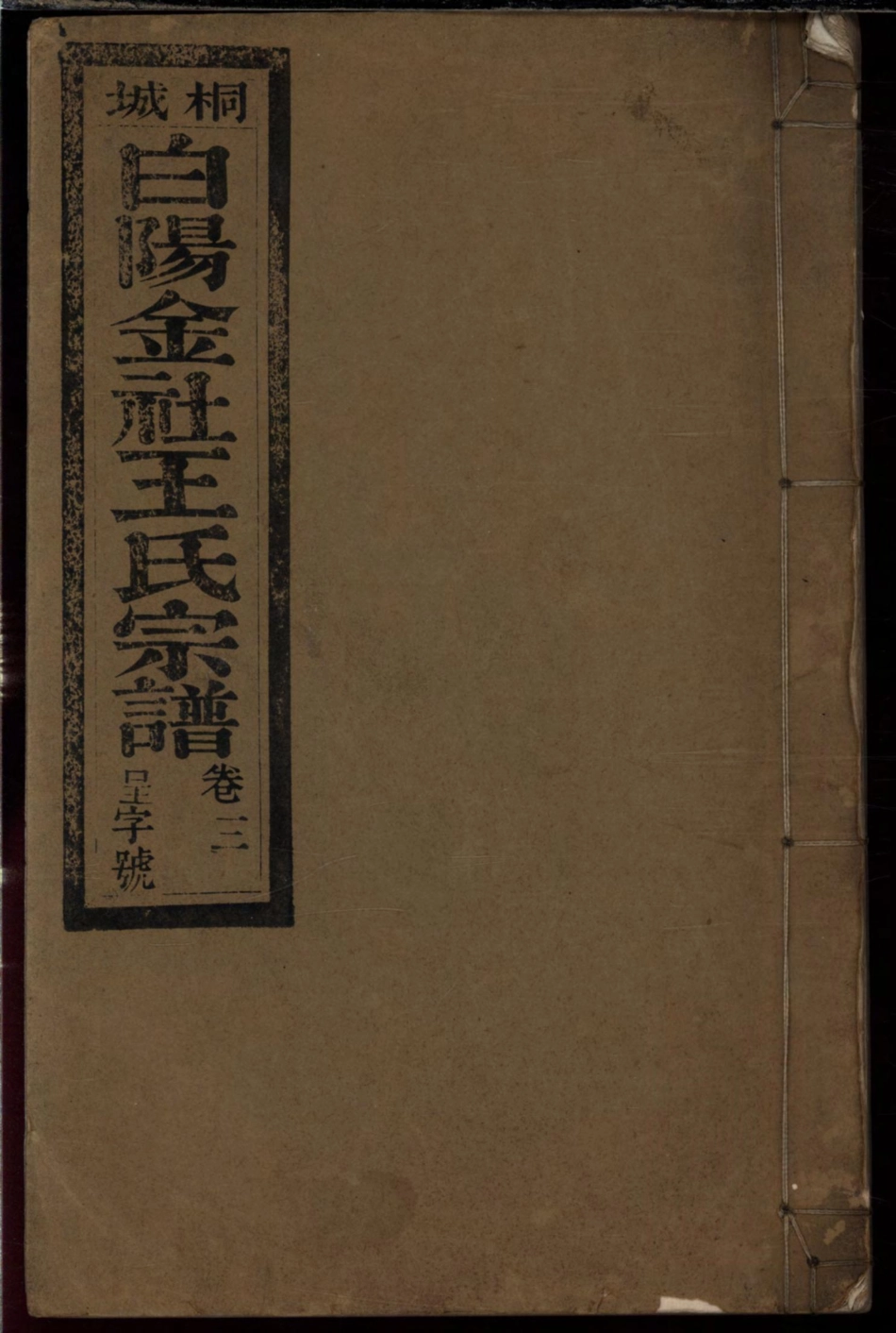 1104桐城白阳金社王氏宗谱_003.pdf_第1页