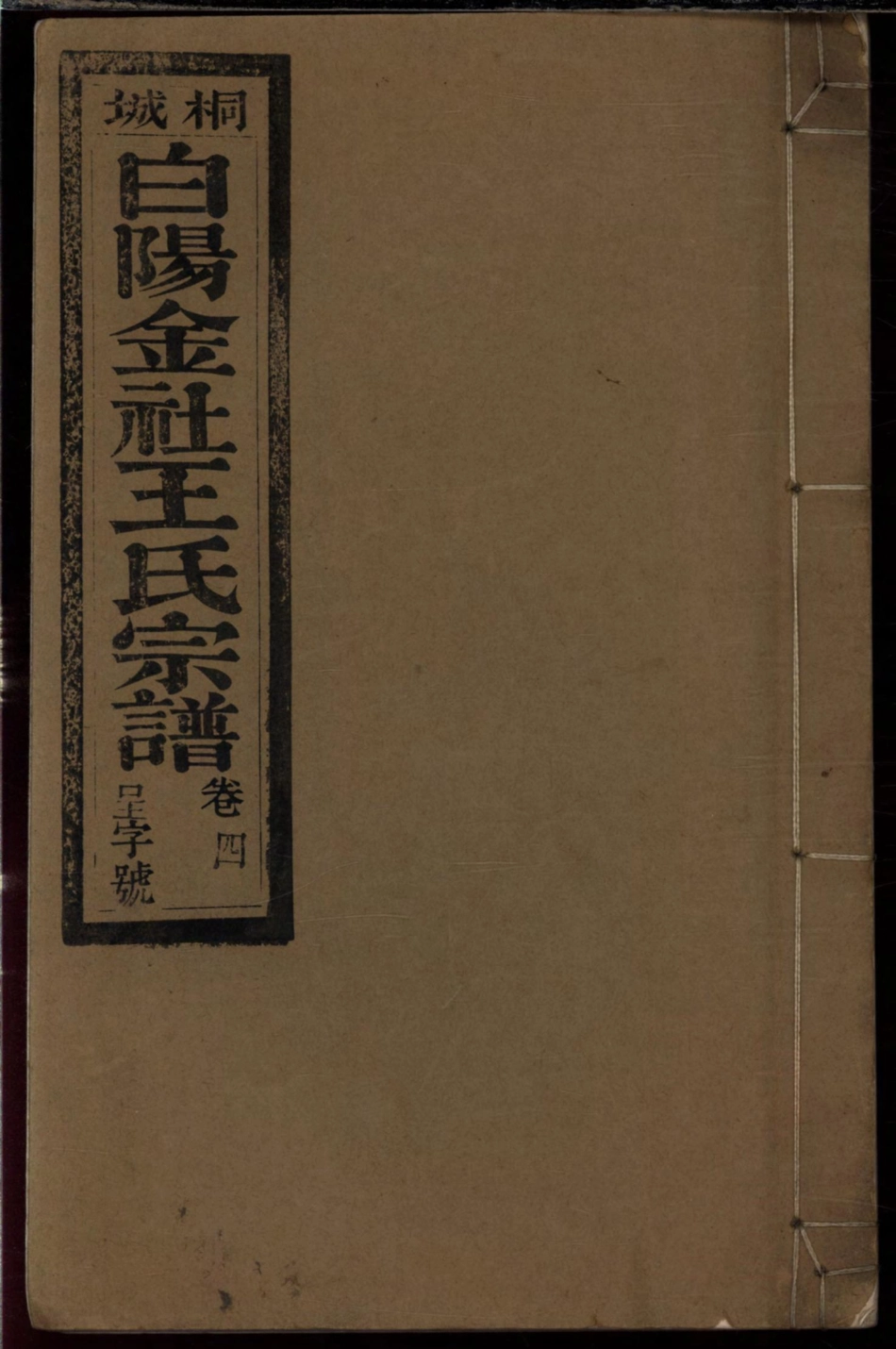 1104桐城白阳金社王氏宗谱_004.pdf_第1页