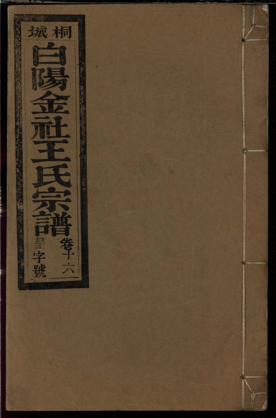 1104桐城白阳金社王氏宗谱_016.pdf_第1页