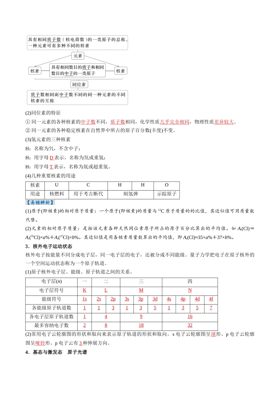 考点18 原子结构与性质(核心考点精讲精练)-(新高考通用)(教师版).docx_第3页