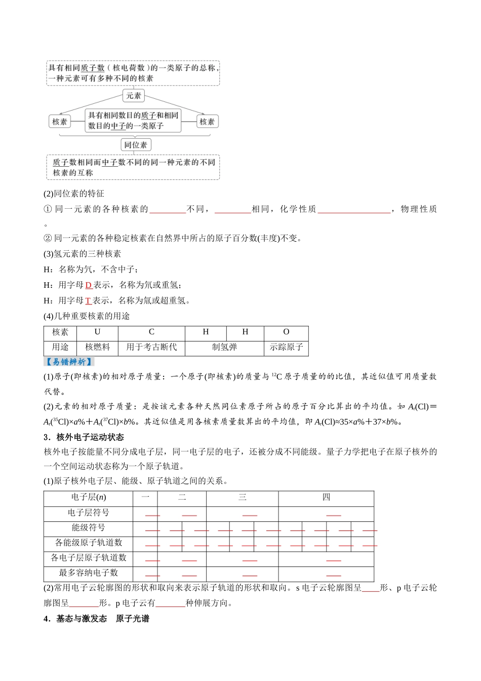 考点18 原子结构与性质(核心考点精讲精练)-(新高考通用)(学生版).docx_第3页
