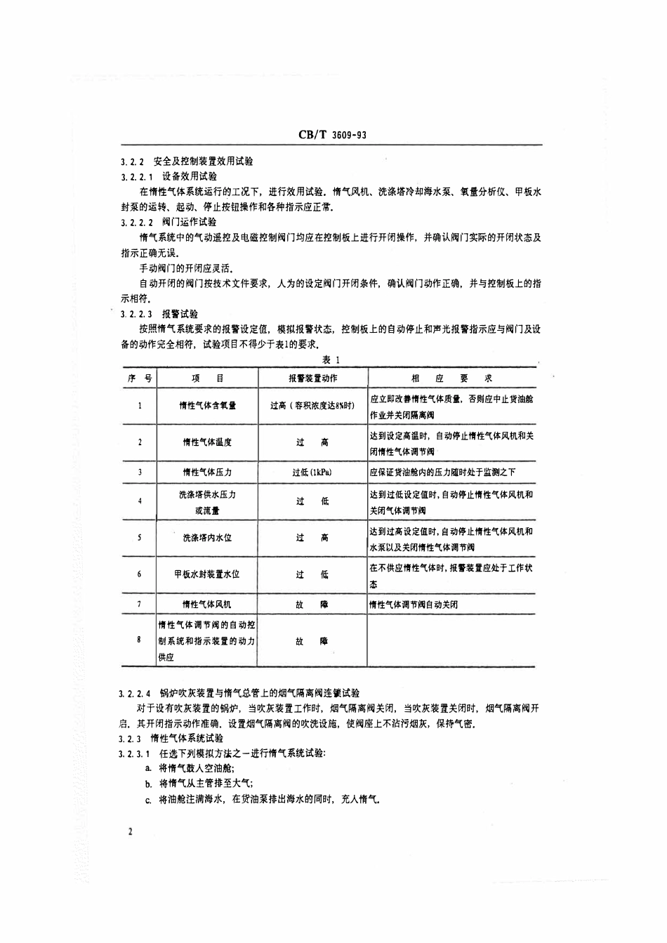 CBT 3609-1993 惰性气体系统安装及效用试验质量要求.pdf_第3页
