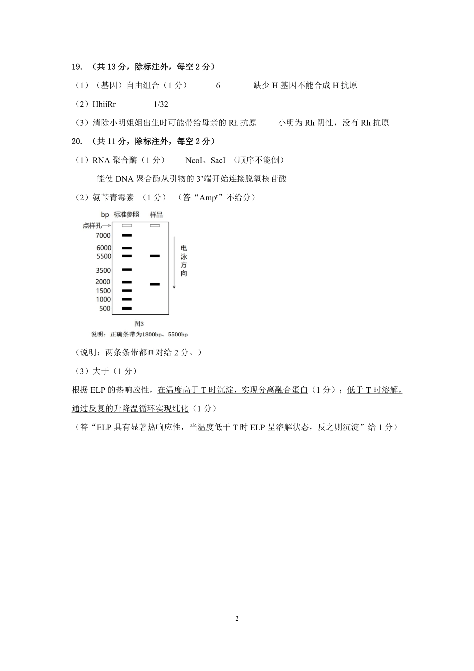 生物福建宁德市2026届高中毕业班高三年级五月质量检测(宁德高三三检)(5.7-5.9)(1).pdf_第2页